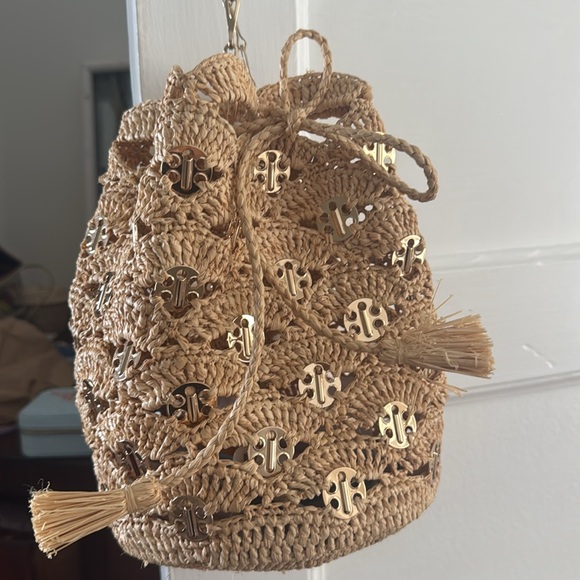 Paco Rabanne Raffia Bucket Bag - Picture 3 of 7